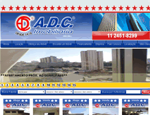 Tablet Screenshot of adcimobiliaria.com.br